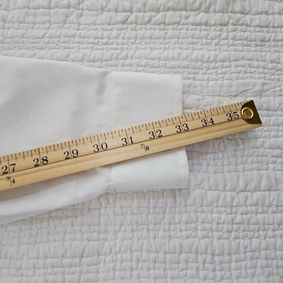 Ralph Lauren Black Label Oxford Shirt Men's XL 17 1/2 32/33 LS White Stretch EUC - Picture 13 of 14